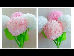 گل های شاخه ای داودی مصنوعی صورتی کد21