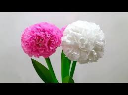 گل های شاخه ای داودی مصنوعی سفید کد 22