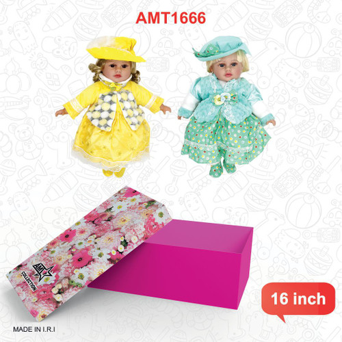 عروسک طرح سرامیک 16 اینج کد 521