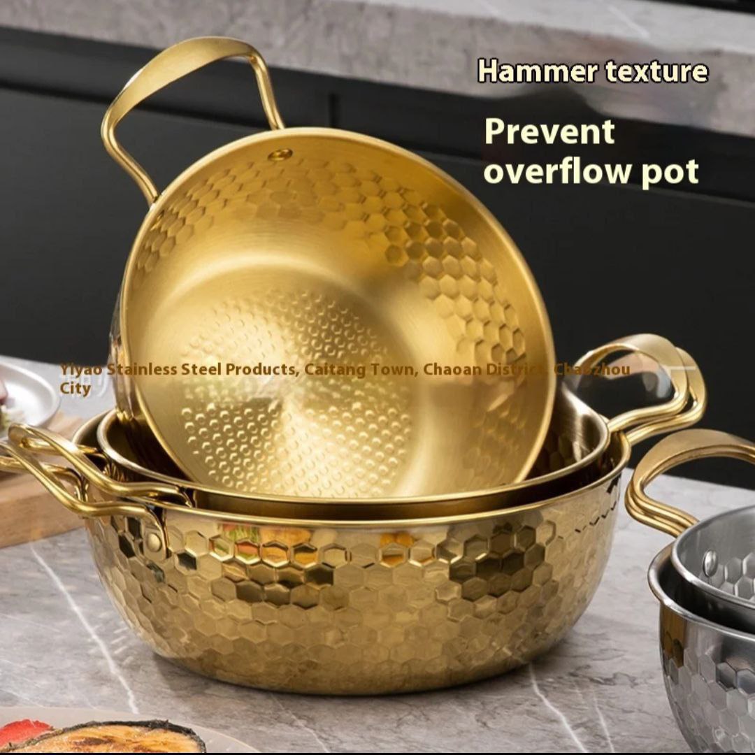 تابه سرو چکشی استیل طلایی کیفیت عالی خارجی اصلی درجه 1 ارسال فوری  کد1298