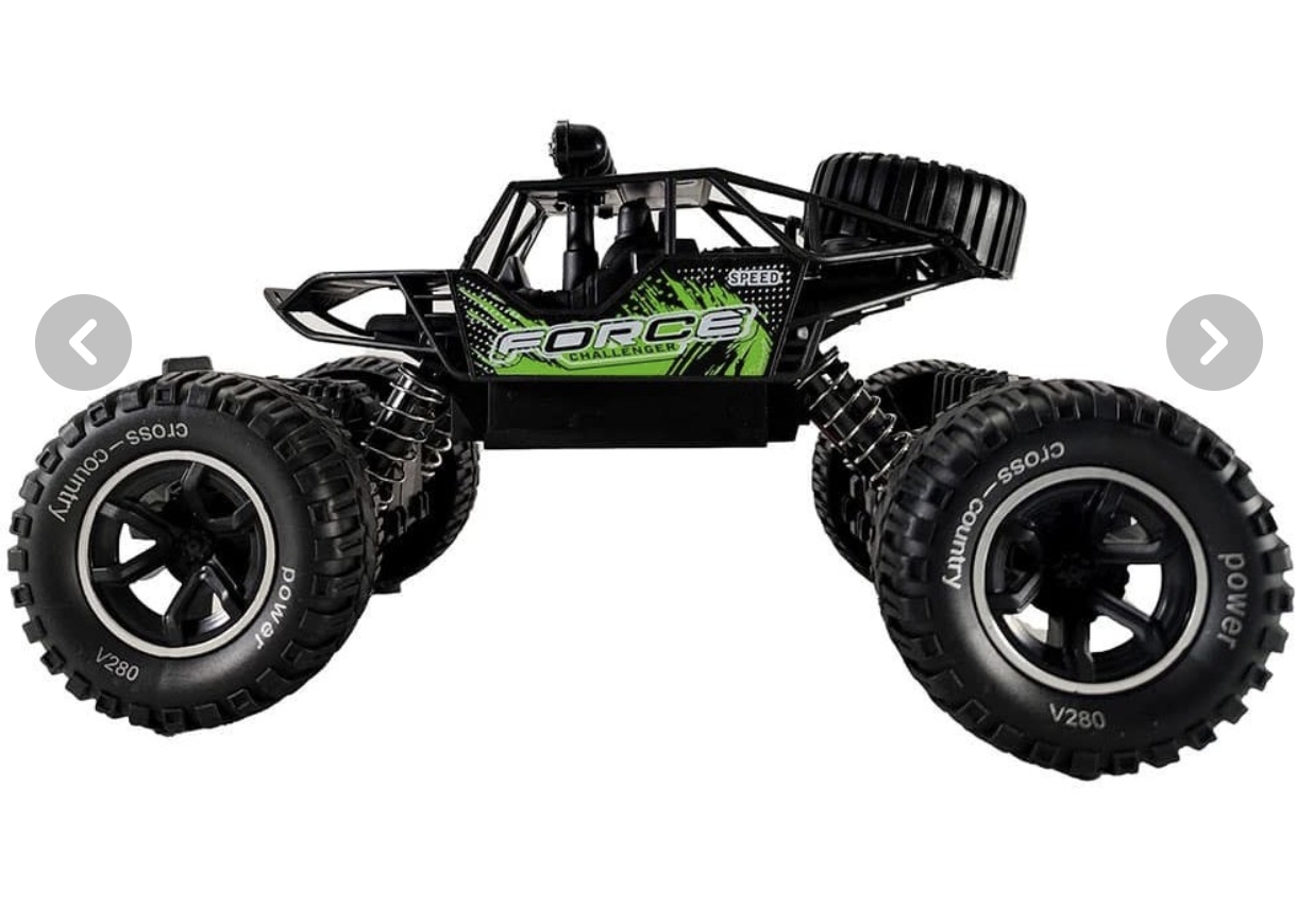 ماشین کنترلی آفرود 30 سانتی متری بزرگ کمک فنر دار دیفرانسیل دار  شارژی  چراغ دار  اصلی ارسال فوری 50 درصد تخفیف  فقط تا پایان  بلک فرایدی 10 آذر