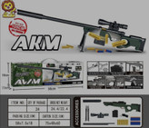تفنگ پوکه پران اسنایپر AWM دوربین دار بزرگ 109 سانتی متری شرکت اصلی بدنه با کیفیت فروش در جشنواره عید غدیر خم با ارسال رایگان و فوری