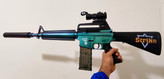 تفنگ پوکه پران بزرگ دوربین دار M16 A3 کیفیت بالا دوربین دار سایز بزرگ مطابق تفنگ واقعی کیفیت بالا ارسال فوری و سریع