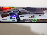 تفنگ پوکه پران کلاشینکف Ak47 دوربین دار یک متری با خشاب بزرگ شرکت Eva کد 1200