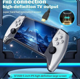 کنسول Pes5 پرتابل با 3500 بازی سونی یک / سگا / نینتندو/ میکرو سوییچ /psp/ رم 64 گیگ قابلیت اضافه اضافه کردم بازی های جدید اورجینال اصلی A+++